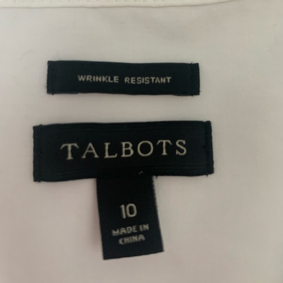 Women’s TALBOTS TUNIC Dress Shirt 10 - Picture 3 of 8